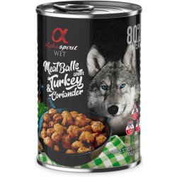 Alpha Spirit Meatballs Krůtí s koriandrem 400 g