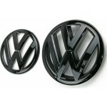 VW GOLF VII MK7 (2014-2017) přední a zadní znak, logo (13,5cm a 11cm) - černá lesklá – Zboží Mobilmania