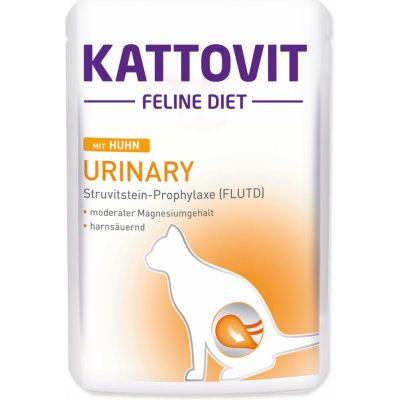 Kattovit Urinary kuře 24 x 85 g – Zboží Mobilmania