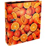 Herlitz Pořadač pákový A4 8 cm lamino Pomeranče – Zboží Mobilmania