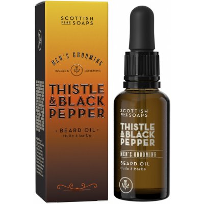 SCOTTISH FINE SOAPS Olej na vousy Thistle & Black Pepper 30 ml – Zboží Dáma SCOTTISH FINE SOAPS Olej na vousy Thistle & Black Pepper 30 ml – Zboží Dáma