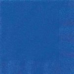 PartyDeco ubrousky papírové 3V TMAVĚ MODRÉ 33x33cm – Zboží Dáma