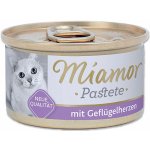 Finnern Miamor Pastete drůbeží srdce 85 g – Hledejceny.cz