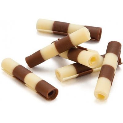 Dortisimo Čokoládové ruličky dvoubarevné Thuja (50 g) – Zboží Mobilmania