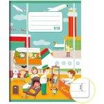 Notes Bohemia Školní sešit 513 A5 linka 10l bezdřevý – Zboží Dáma