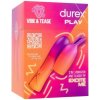 Vibrátor Durex Play Vibe & Tease 2in1 & Teaser Tip 1 ks se stimulačním nástavcem pro ženy