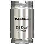 Wismec DS Dual žhavicí hlava nerez 0,25ohm – Hledejceny.cz