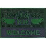 CurePink Gumová Friends Central Perk (60 x 40 cm) zelená [GP85482] – Zboží Dáma