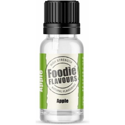 Foodie Flavours Přírodní koncentrované aroma 15 ml jablko – Zbozi.Blesk.cz