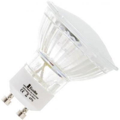 Ecolite EURLED3SMD-GU10/2700 LED žárovka GU10 1W 3SMD teplá bílá