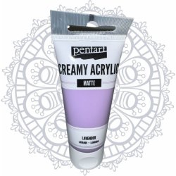 Pentart akrylové barvy KRÉMOVÉ MATNÉ 60 ml Barvy Pentart: levandule