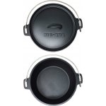 Klarstein Galloway, litinový hrnec, 3.3 barbecue hrnec, litina, velikost S/3,1 l Černá – Zboží Dáma