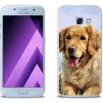 Pouzdro mmCase Gelové Samsung Galaxy A3 (2017) - zlatý retrívr – Sleviste.cz