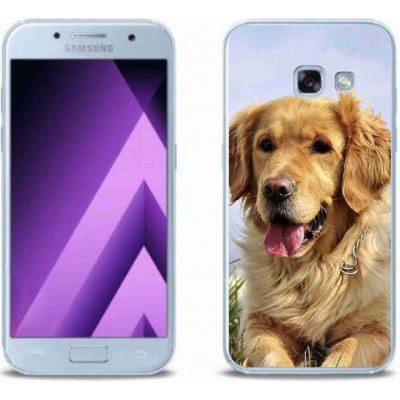 Pouzdro mmCase Gelové Samsung Galaxy A3 (2017) - zlatý retrívr – Zboží Mobilmania