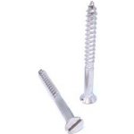 Vrut do dřeva s průběžnou drážkou, DIN 97, nerez A2 3,5 x 30, balení 1 ks – Sleviste.cz