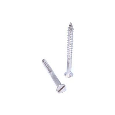 Vrut do dřeva s průběžnou drážkou, DIN 97, nerez A2 3,5 x 30, balení 1 ks – Sleviste.cz