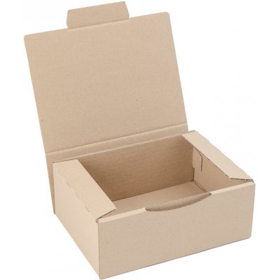 Eobaly.cz poštovní krabice 3VVL, hnědá 200 x 140 x 75 mm 50 ks – Zboží Živě