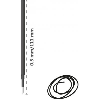 MICRO Náplň pre rollery keramická MICRO 0,5 mm černá 458366 – Zboží Živě