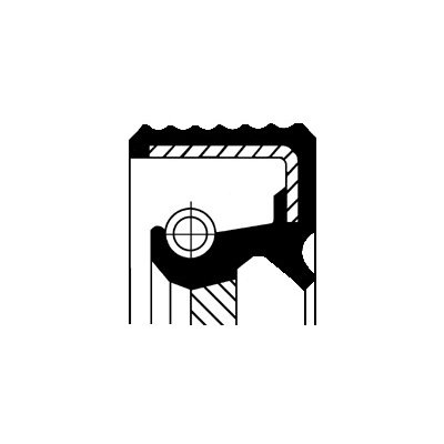 19036891B CORTECO Tesnici krouzek hridele, hridel prevodovky – Zboží Mobilmania