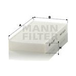 CU2327-2 MANN-FILTER Filtr, vzduch v interiéru – Hledejceny.cz
