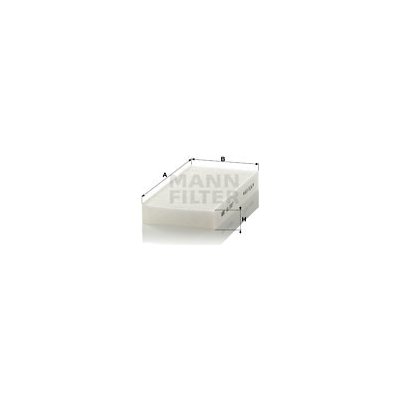 CU2327-2 MANN-FILTER Filtr, vzduch v interiéru – Hledejceny.cz