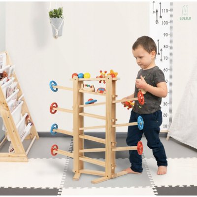 Montessori kuličková dráha 70 cm – Zboží Živě