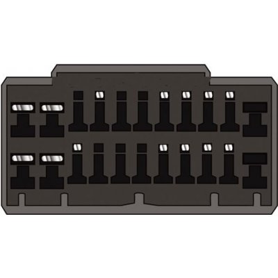 Konektor ISO Chrysler/Jeep 2001-2007 – Zboží Živě