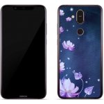 Pouzdro mmCase gelové Nokia 7.1 Plus - padající květy – Zbozi.Blesk.cz