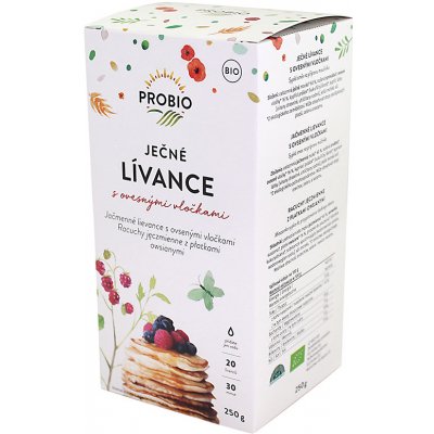 Probio Ječné lívance BIO 250 g – Hledejceny.cz