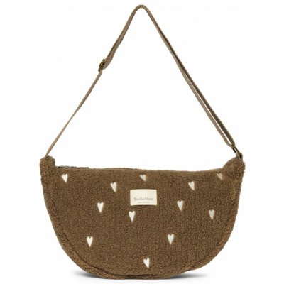 STUDIO NOOS Teddy Hearts Adult FANNY kabelka Brown Hearts – Hledejceny.cz