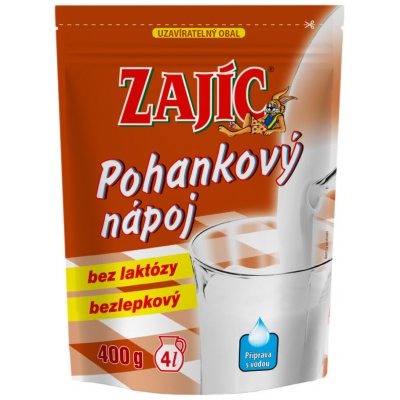 Zajíc Pohankový nápoj sáček DOYPACK 400 g – Zboží Dáma