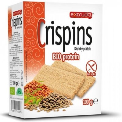 Crispins BIO křehký plátek proteinový 100 g – Sleviste.cz