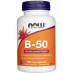 NOW Foods Vitamin B-50 Complex 100 rostlinných kapslí – Hledejceny.cz