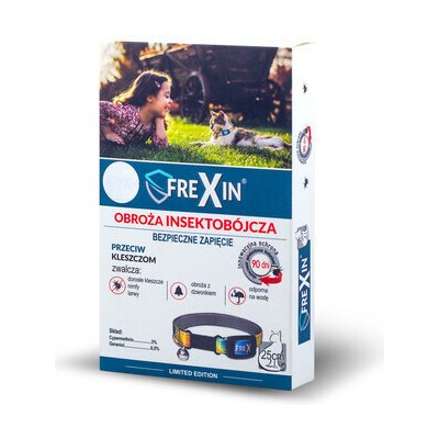 FREXIN Antiparazitní obojek pro kočky se zvonečkem 25 cm – Hledejceny.cz