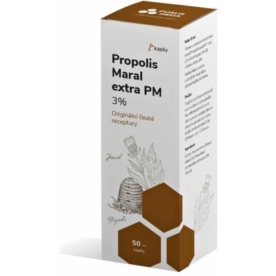 Purus Meda Propolis Maral extra 3 % kapky 50 ml – Hledejceny.cz