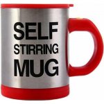 Samomíchací líný hrnek Barva: Červená – Zboží Mobilmania