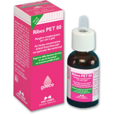 Ribes Pet 80 kapek na kůži a srst 25 ml – Hledejceny.cz