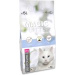 Magic Cat Magic Litter Bentonite Ultra White with Carbon Kočkolit 5 l – Hledejceny.cz