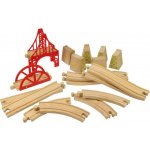 Bigjigs Set kolejí s mosty 18ks – Zboží Mobilmania
