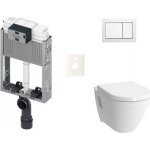 Závěsný WC set TECE k zazdění + WC Vitra S50 KMPLS50T – Zboží Mobilmania