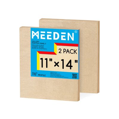 Meeden dřevěná deska pro malbu sada 2ks 30x30cm – Hledejceny.cz