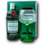 Tanqueray London Dry Gin 43,1% 700 ml (dárkové balení 1 sklenice) – Zbozi.Blesk.cz