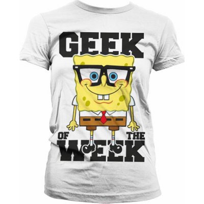 SpongeBob Squarepants Geek Of The Week Girly White