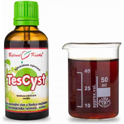 Bylinné kapky TesCyst tinktura 50 ml – Hledejceny.cz