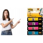 Záložky Post-it v zásobníku - mix 4 barev – Hledejceny.cz