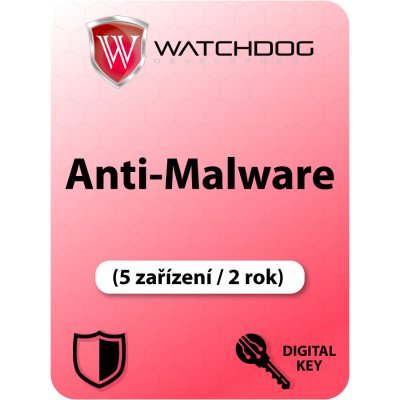 Watchdog Anti-Malware 5 lic. 2 roky (WAM-2Y-5U)