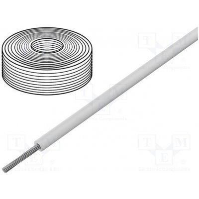Helu 23805 Vodič SiF 1x4mm2 lanko Cu LSZH,silikon bílá 300V,500V 100m – Zbozi.Blesk.cz