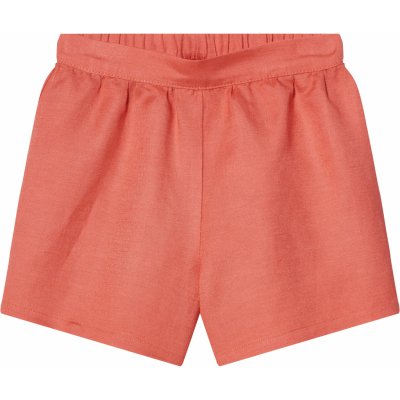 lupilu dívčí lněné šortky korálová – Zboží Dáma