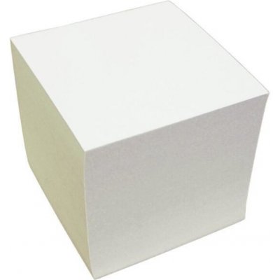 Kostka lepená bílá - 10 x 10 x 10 cm – Hledejceny.cz