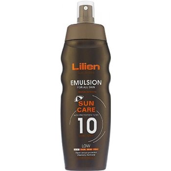 Lilien Sun Active emulze na opalování SPF10 200 ml